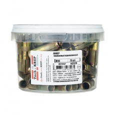 Анкер забиваемый М10 оцинкованный (75шт) - ведро малое ( 1,857 кг) | 142370 | Tech-KREP