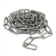 Цепь длиннозвенная DIN763 (LLC) 5 мм - накл. | 103333 | Tech-KREP