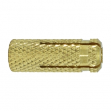 Анкер забивной латунный M6 (4 штук)-пакет | 148895 | Tech-KREP