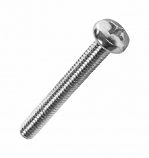 Винт DIN 7985 с полукруглой головкой 6х25 нерж.ст. A2(4 шт.) - пакет | 141725 | Tech-KREP