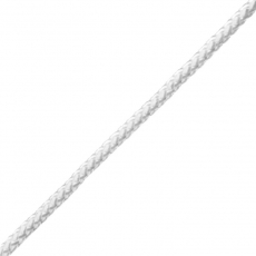 Шнур плетеный ПП 6 мм эргономичный, 16-пряд, белый, 20 м | 140343 | Tech-KREP
