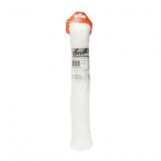 Шнур плетеный ПП 8 мм эргономичный, 16-пряд, белый, 10 м | 140346 | Tech-KREP