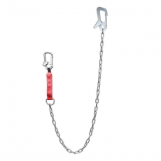 Строп аГ (цепь, амортизатор), 1,5м, 2 карабина | 144755 | Tech-KREP