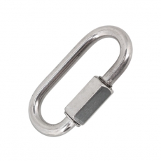 Карабин винтовой D4мм нерж.ст. А2 (1шт) - пакет | 141787 | Tech-KREP