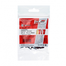Саморез ШСММ 4,2х16 т.кр. KP RAL 3005 (20 шт) - пакет ( 0,036 кг) | 125489 | Tech-KREP