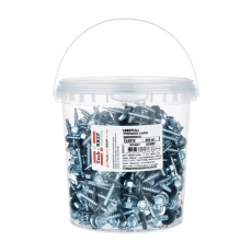 Саморез КР ZP св. 4,8х28 (300 шт) - ведро ( 1,617 кг) | 101000 | Tech-KREP