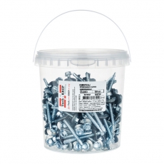 Саморез КР ZP св. 5,5х51 (150 шт) - ведро ( 1,465 кг) | 104754 | Tech-KREP