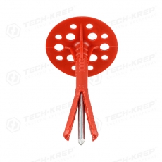 Дюбель для теплоизоляции с мет. гвоздём (IZM) 10х120 (1000 шт) - накл. ( 29,795 кг) | 124878 | Tech-KREP