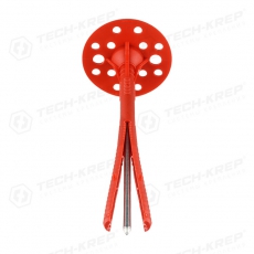 Дюбель для теплоизоляции с термоголовкой 10х180 (50 шт) - коробка ( 2,345 кг) | 138611 | Tech-KREP