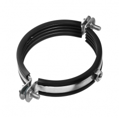 Хомут с резиновым уплотнителем и гайкой (6) 162-170 мм (6 шт) - пакет | 137023 | Tech-KREP