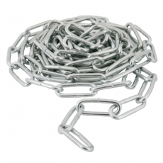 Цепь длиннозвенная (DIN763) 4 мм упак. 5м- накл. ( 1,362 кг) | 127861 | Tech-KREP