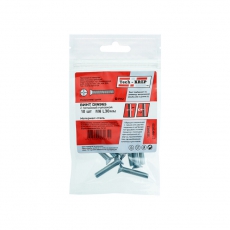 Винт DIN965 с потайной головкой оцинк. М6х30 (10 шт) - пакет ( 0,066 кг) | 103002 | Tech-KREP