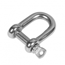 Скоба такелажная 10 (1 шт) - ярлык ( 0,079 кг) | 102770 | Tech-KREP