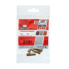 Анкер забиваемый оцинкованный М6 (6 шт) - пакет ( 0,041 кг) | 103907 | Tech-KREP