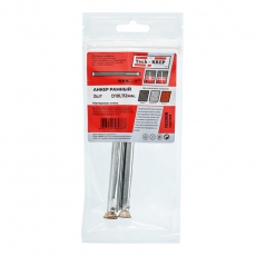 Дюбель метал. рамный 10х112 (2 шт) - пакет ( 0,087 кг) | 102908 | Tech-KREP