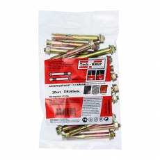 Анкерный болт с гайкой 8х65 (20 шт) - пакет ( 0,457 кг) | 124343 | Tech-KREP