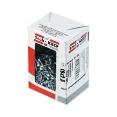 Саморезы универсальные 10х2,5 мм (500 шт) оцинкованные - коробка с окном ( 0,149 кг) | 102155 | Tech-KREP