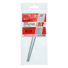 Саморез ШУц 6,0х120 пот. гол. (2 шт) - пакет ( 0,031 кг) | 102462 | Tech-KREP