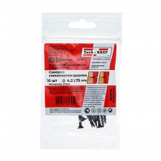 Саморез ШСГД 4,2х75 (10 шт) - пакет ( 0,045 кг) | 102376 | Tech-KREP