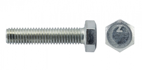 Болт DIN 933 8х40 (1 кг/55 шт. в уп) - пакет  | 118010 |  Tech-KREP