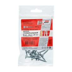 Саморез ШУц 4,5х25 пот. гол. (18 шт) - пакет ( 0,036 кг) | 102436 | Tech-KREP