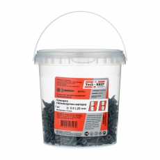 Саморез ШСГМ 3,5х25 частая резьба (1кг) - ведро | 125387 | Tech-KREP