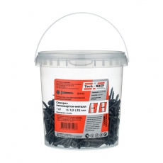 Саморез ШСГМ 3,5х32 частая резьба (1кг) - ведро | 125388 | Tech-KREP