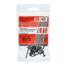 Саморез ШСГМ 3,5х35 (30 шт) - пакет ( 0,051 кг) | 102379 | Tech-KREP