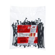 Саморез ШСГД 4,2х90 редкая резьба (0,5кг) - пакет | 125425 | Tech-KREP