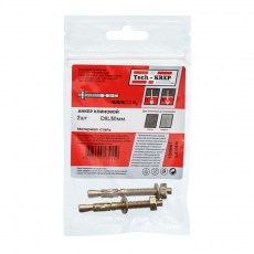 Анкер клиновой 8х50 (2 шт) - пакет ( 0,048 кг) | 104667 | Tech-KREP