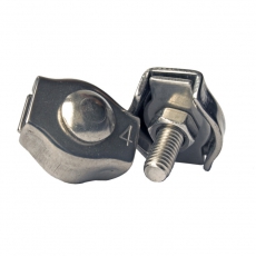 Зажим для троса Simplex 4 мм (1 шт) - пакет ( 0,014 кг) | 126601 | Tech-KREP