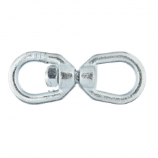 Вертлюг петля-петля оцинк. 16мм (1 шт) - ярлык ( 0,005 кг) | 112756 | Tech-KREP