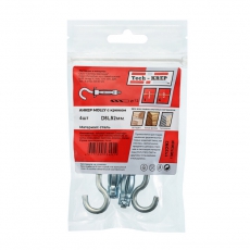 Анкер (дюбель) Молли RO (с полукольцом) М6х52 (4 шт) - пакет ( 0,099 кг) | 112292 | Tech-KREP