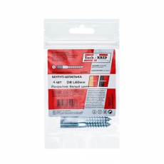 Шпилька сантехническая М8х60 (4шт) - пакет | 112231 | Tech-KREP