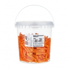 Дюбель универсальный 6х37 без бортика (350 шт) - ведро ( 0,293 кг) | 104642 | Tech-KREP