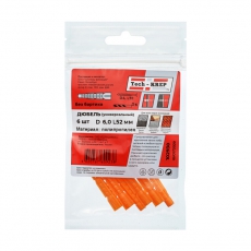 Дюбель универсальный 6х52 без бортика (6 шт) - пакет ( 0,008 кг) | 102930 | Tech-KREP