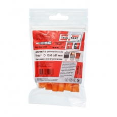 Дюбель универсальный 10х61 без бортика (10 шт) - пакет ( 0,032 кг) | 102934 | Tech-KREP