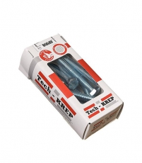 Болт DIN933 с шестигранной головкой оцинк. М10х80 (12 шт) - коробка с ок. Tech-K ( 0,614 кг) | 126522 | Tech-KREP