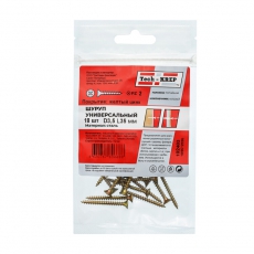 Саморез ШУж 3,5х35 пот. гол. (18 шт) - пакет ( 0,027 кг) | 102483 | Tech-KREP