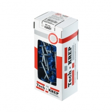 Саморез КР св. 4,8х51 RAL-5005 (насыщ. синий) (60 шт) - коробка ( 0,45 кг) | 125556 | Tech-KREP