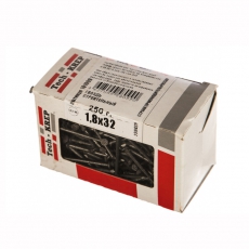 Гвоздь строительный 1,8х32 (250 г) - коробка с окном | 101999 | Tech-KREP