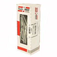 Гвоздь строительный оцинкованный 3,0х70 (400 г) - коробка с окном | 102030 | Tech-KREP