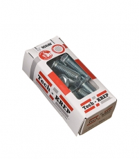 Болт DIN933 с шестигранной головкой оцинк. М20х60 (8 шт) - коробка с ок. Tech-Kr ( 1,626 кг) | 126542 | Tech-KREP