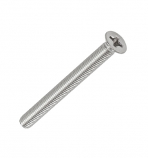 Винт DIN 965 с потайной головкой 6х80 нерж.ст. А2(2 шт.) - пакет | 141751 | Tech-KREP