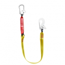 Строп аА (лента, амортизатор), 1,5м, 2 карабина | 144754 | Tech-KREP