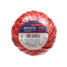 Шпагат ПП 1000 Текс, красный, 60 м | 140338 | Tech-KREP