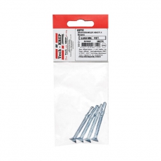 Шуруп для крепления дерева к металлу 5,5х50мм. 4шт.- пакет | 144270 | Tech-KREP