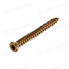 Шуруп по бетону 7,5x72 (100 шт) - коробка накл. ( 1,367 кг) | 124732 | Tech-KREP