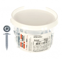 Саморез ШСММ 4,2х19 (200 шт) - ведро малое ( 0,358 кг) | 111384 | Tech-KREP