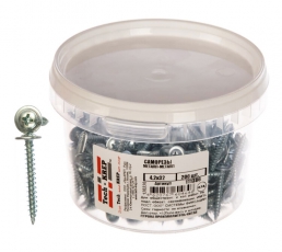 Саморез ШСММ 4,2х32 (200 шт) - ведро малое ( 0,521 кг) | 111386 | Tech-KREP